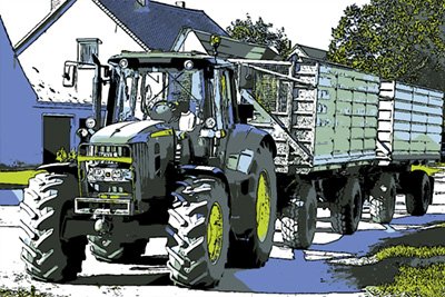 Landwirtschaft in Lausigk · bearbeitete Darstellung aus dem bisherigen Seitenbestand.