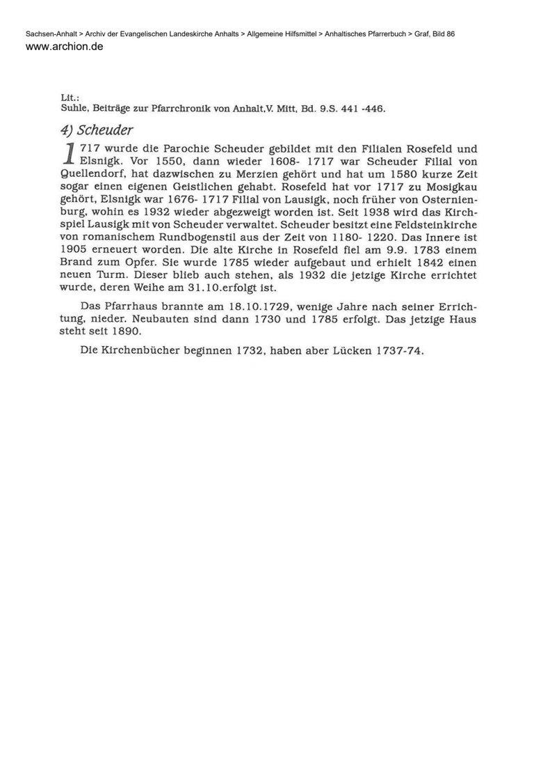 Anhaltisches Pfarrerbuch · Scheuder · PDF-Seite 1